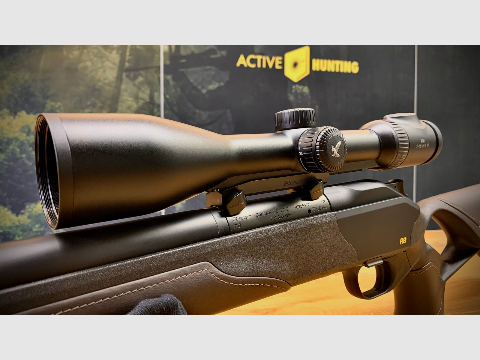 Blaser R8 Ultimate Silence Leder /.308 Win / 42cm LL / inkl. Swarovski Z8i 2-16x50 SR und BSM