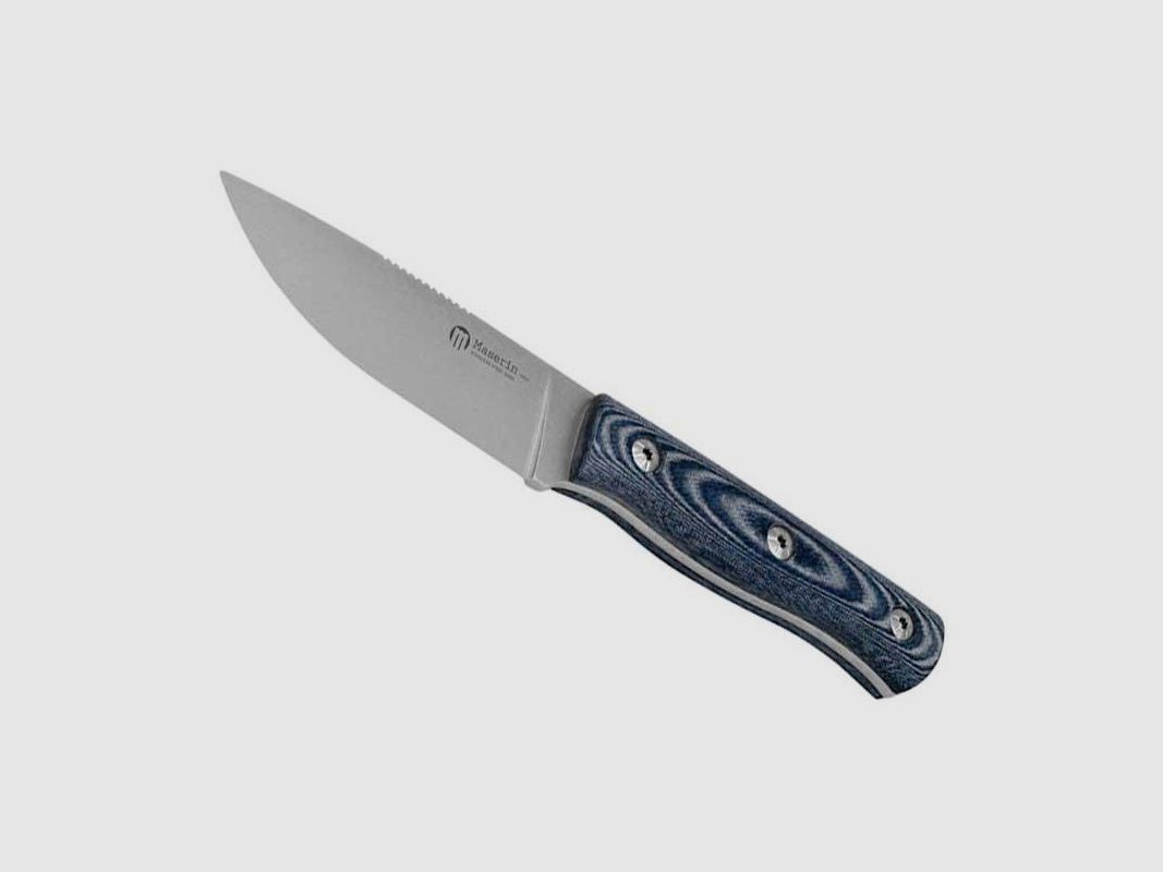 POIGNARD MASERIN PATH MICARTA BLEU DENIM