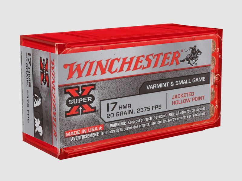 Winchester .17HMR Super-X 1,3g - 20gr