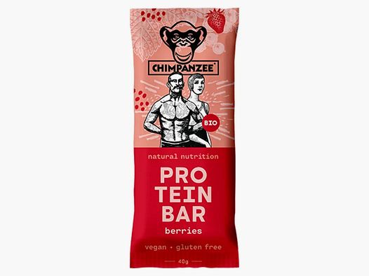 Chimpanzee Chimpanzee Riegel Bio Protein Bar Johannisbeere