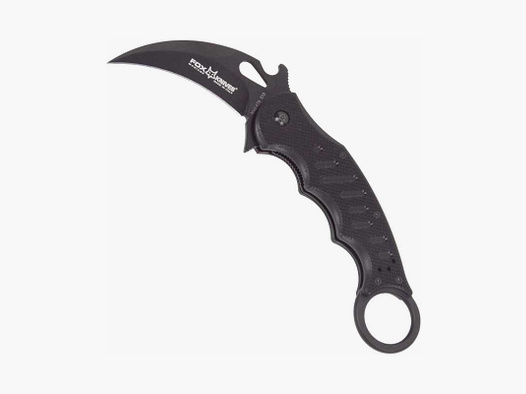 Fox Taschenmesser Karambit G10 Black