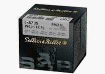 Sellier&Bellot FMJ 12,7g/196grs à50 8x57JS