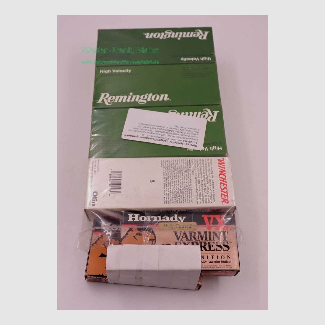 Diverse Hersteller Langwaffenhülsen, gebraucht Kal. .222 Remington