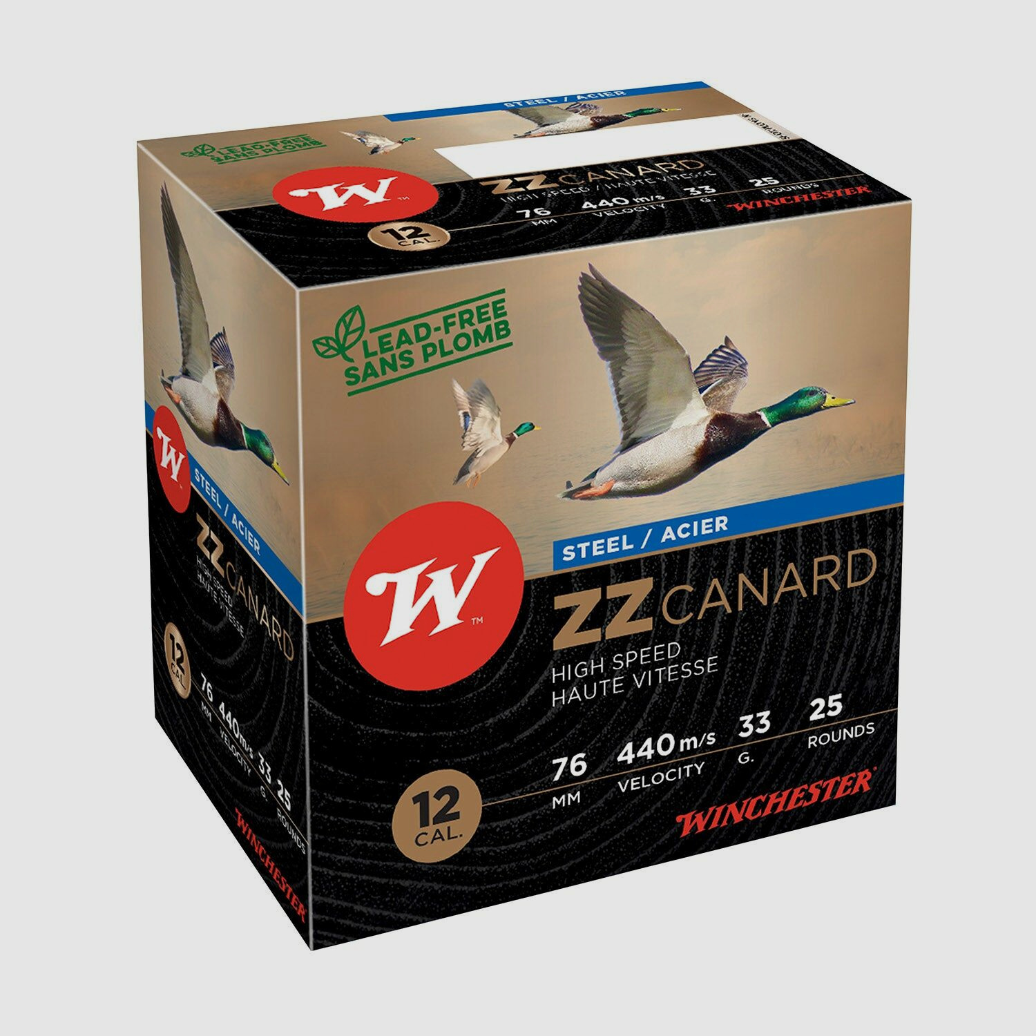 Winchester ZZ Canard Acier - Taille 3 - 25 pcs