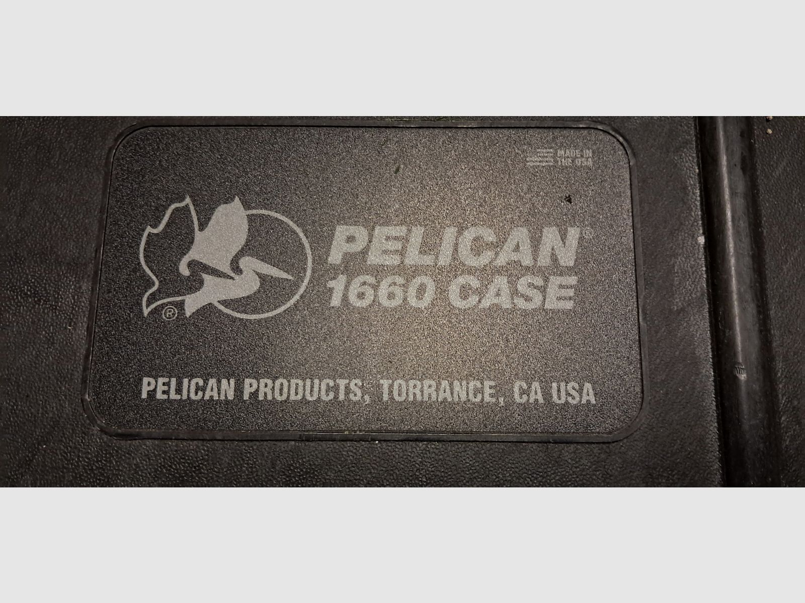 Boîte de chasse - Coffre de chasse - Boîte Pelican 1660, Rollbar, étanche avec soupape de décompression