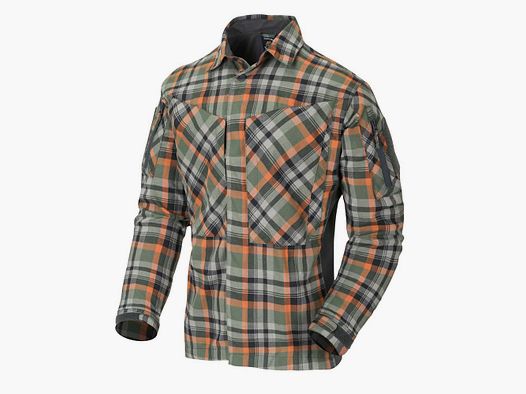 HELIKON-TEX MBDU FLANELL SHIRT® TIMBER OLIVE PLAID