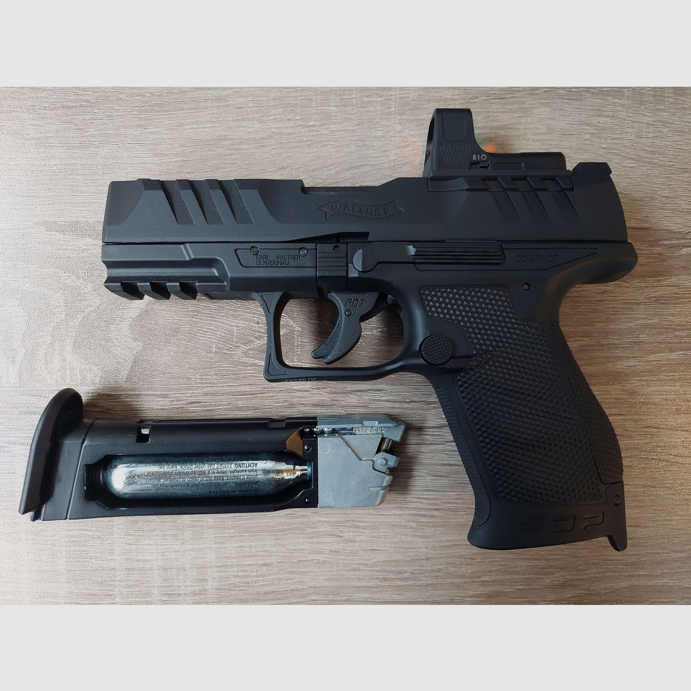 Walther PDP Compact 4" / CO2 Pistole
