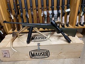 Haenel Varmint Jaeger 10, with Minox RS-4 3-12x56, without rail