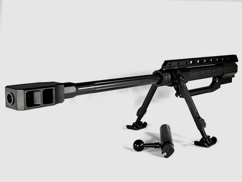 FORTMEIER M2002 interchangeable system for .50 BMG rifle caliber .308 Winchester