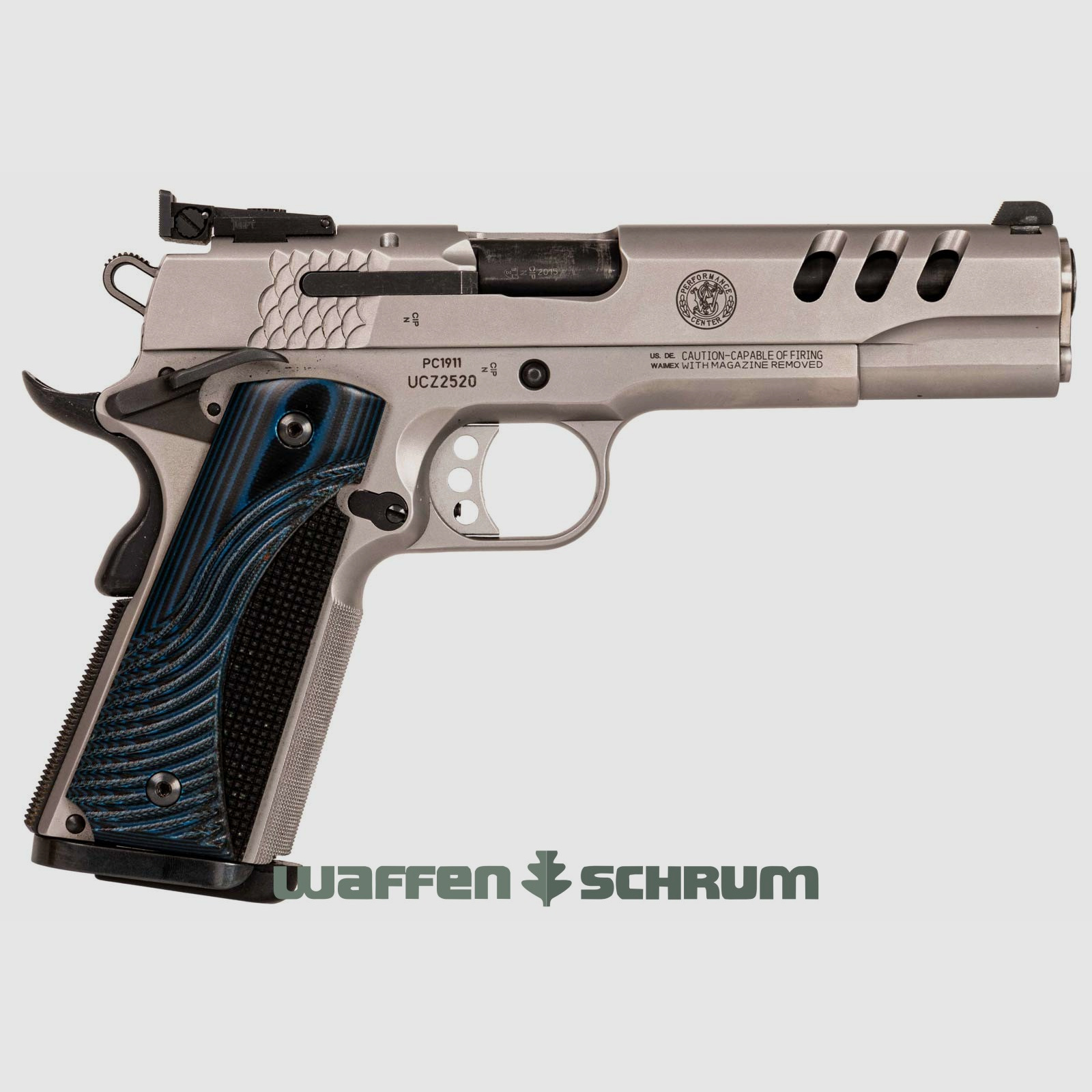 Smith & Wesson PC1911 Koffer, Reservemagazin, Bedienungsanleitung, .45Auto