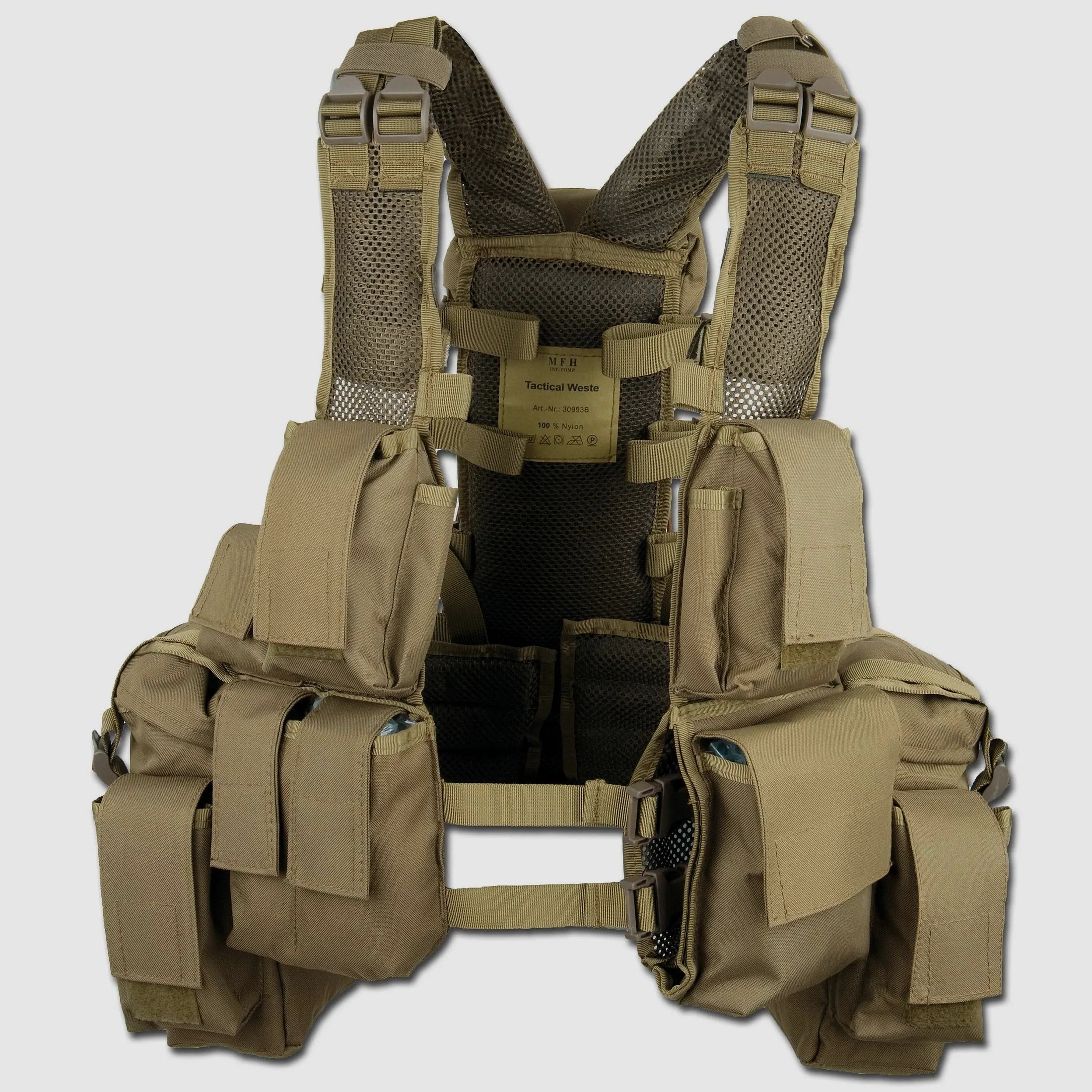 MFH Kommandoweste RSA coyote
