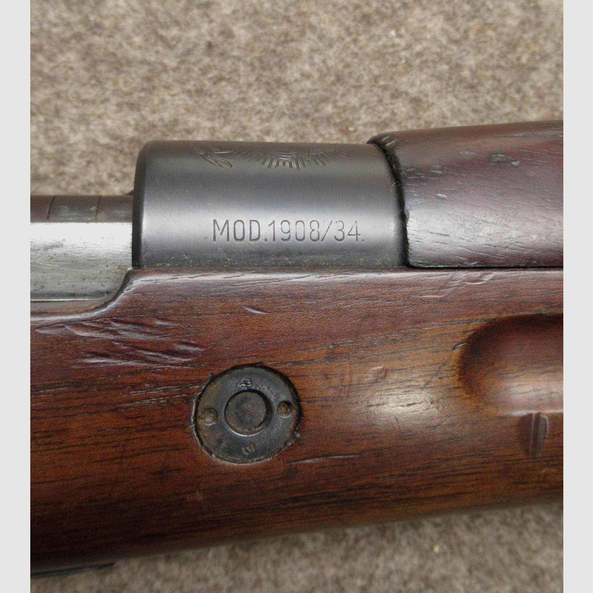 BRNO Mauser Büchse Mod. 1908/34 brasilianisch Kal. 7x57, Bild 4 von 8