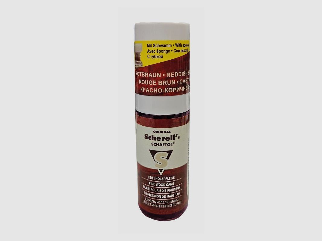 Ballistol Scherell s SCHAFTOL 50 ml Flasche mit Applikationsschwamm