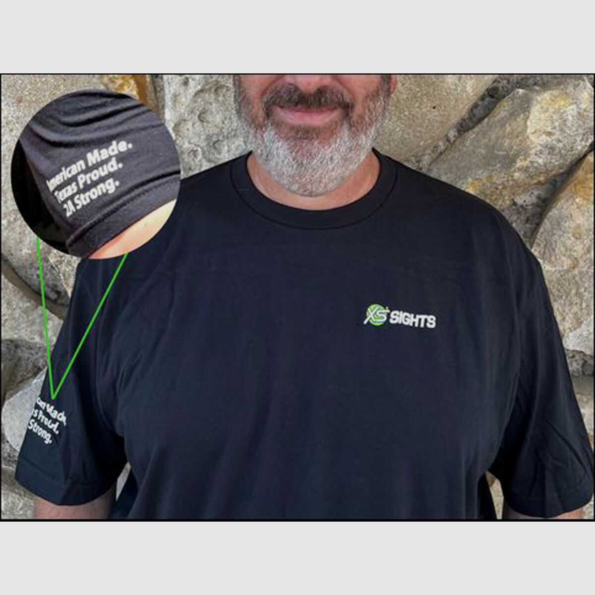 T-shirt with logo large