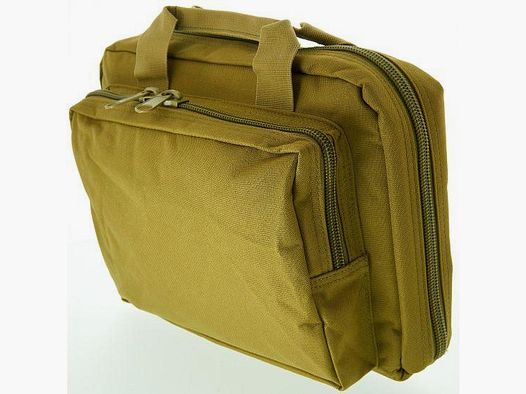 COPTEX Futteral f. Kurzwaffe Cordura f. 2 Kurzwaffen + Zub. 32x24cm COPTEX TAN