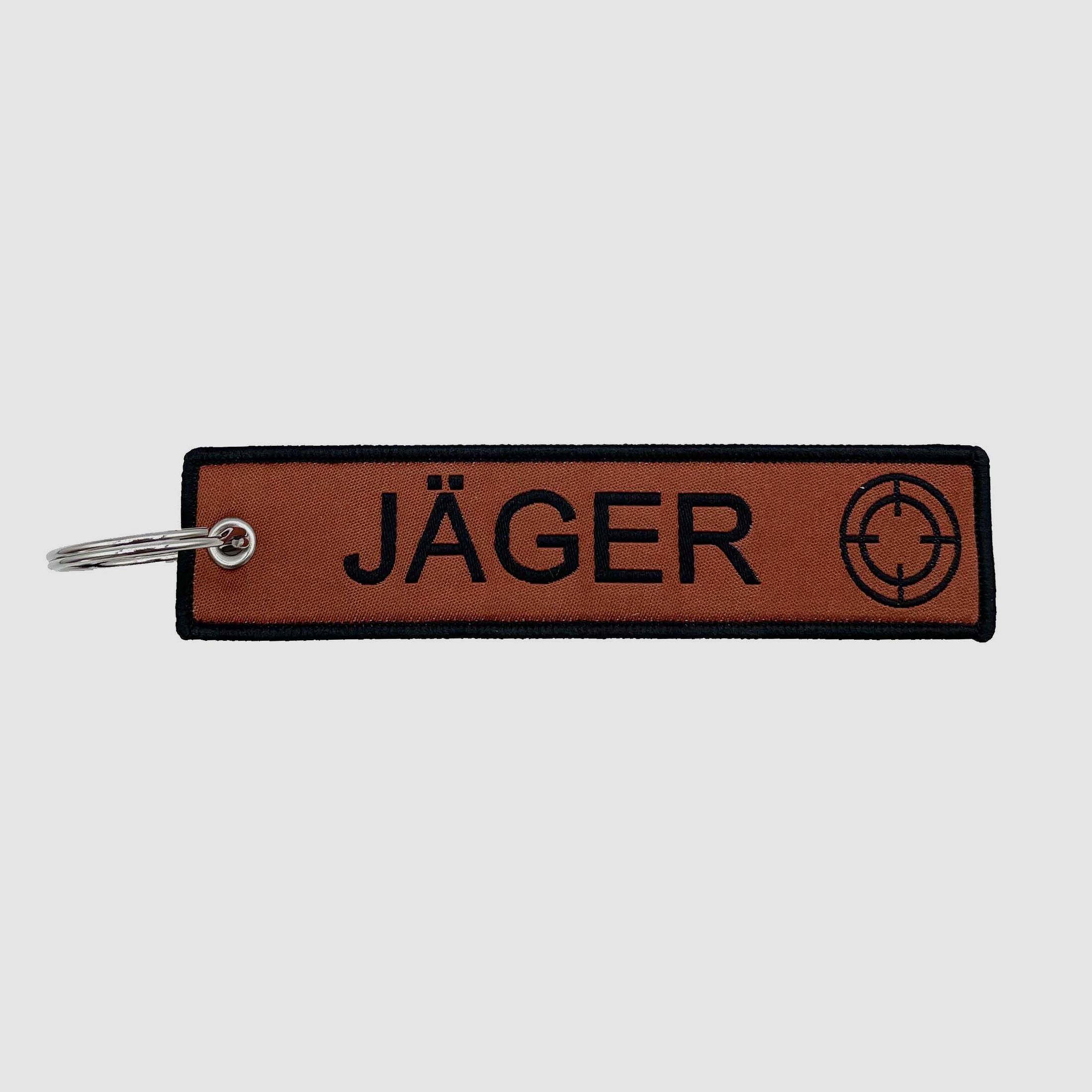 Jäger Schlüsselanhänger - Braun