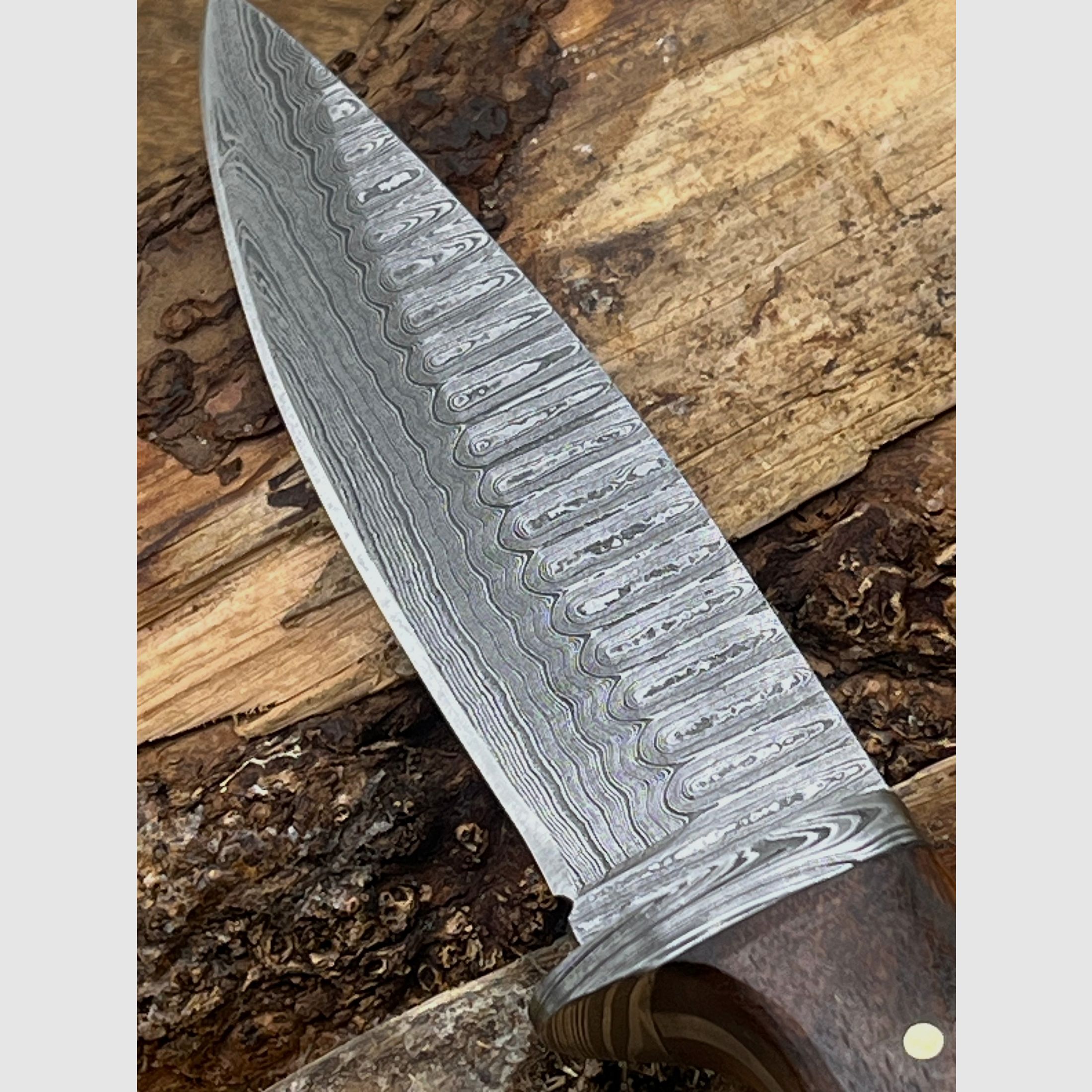 Jagdmesser Damaststahl 