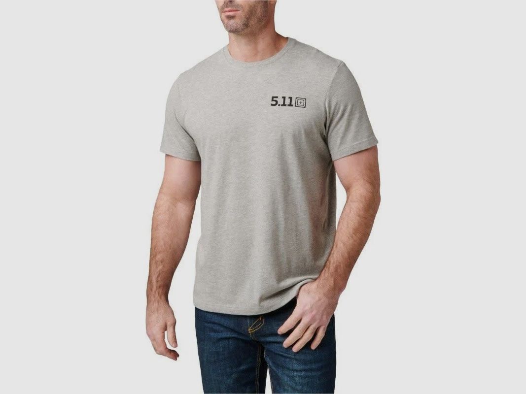 Barrel Banner Tee (Heather Grey) Large, image 1 sur 4