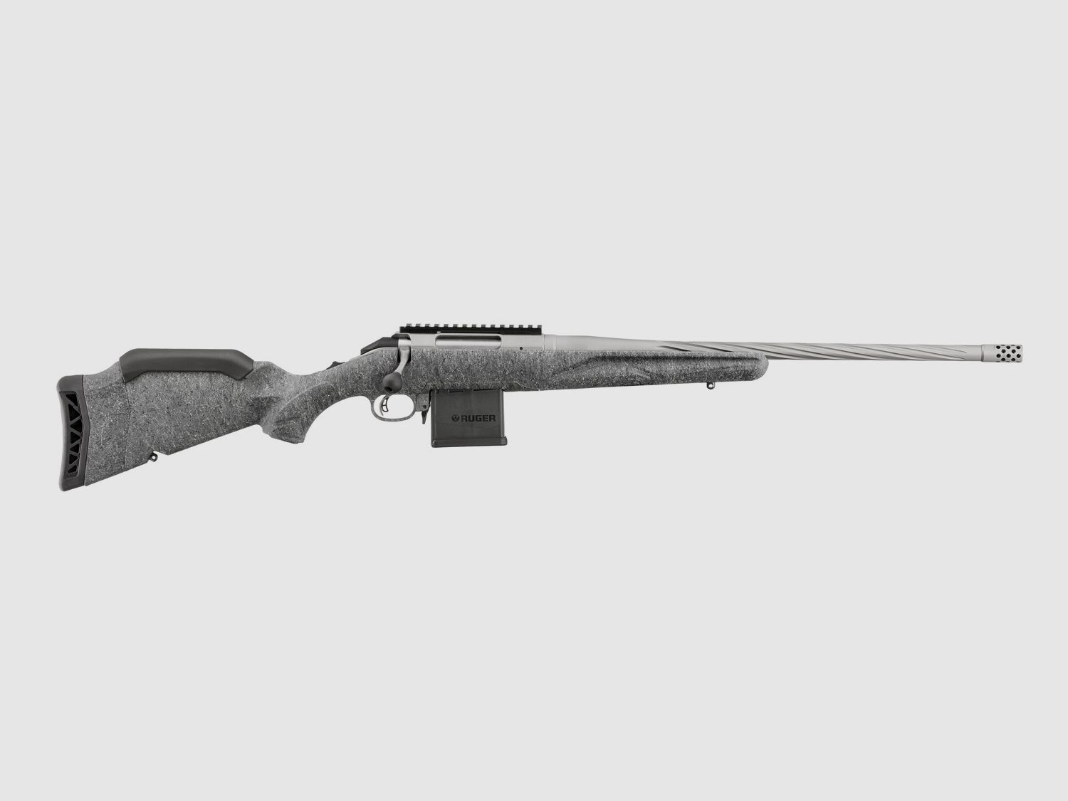 RUGER AMERICAN RIFLE GENERATION II STANDARD .204 RUGER 20"/51CM GRIS 1/2"-28