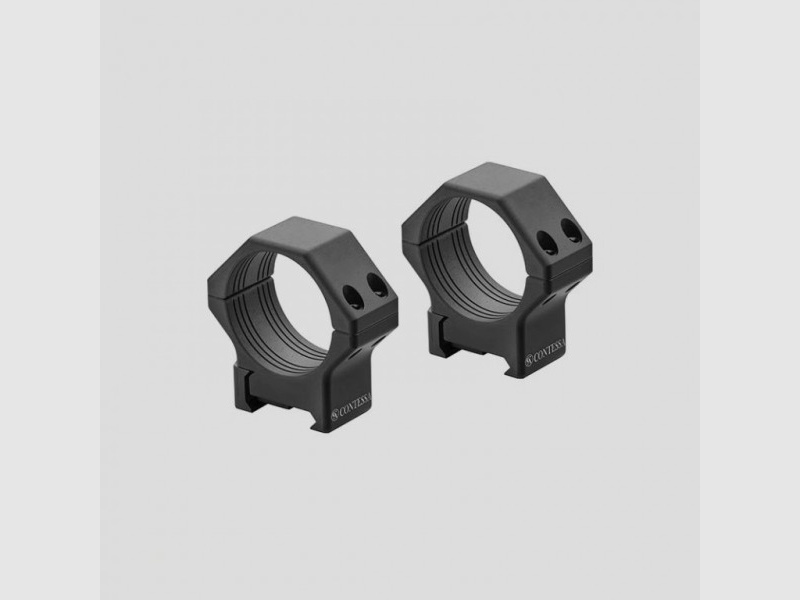 CONTESSA MOUNTING RINGS LIGHT LOW - 30MM - HEIGHT 8MM