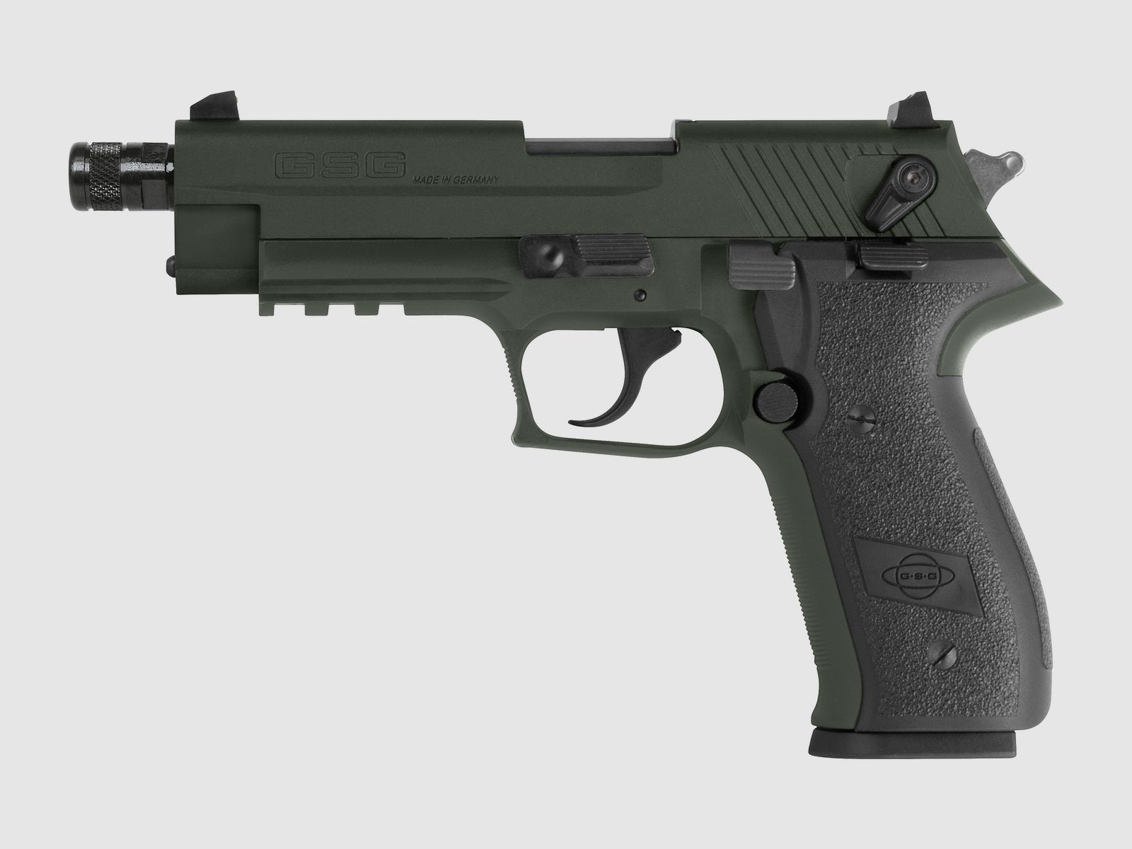 GSG FireFly SD OD Green .22lr HV - Pistolet samopowtarzalny