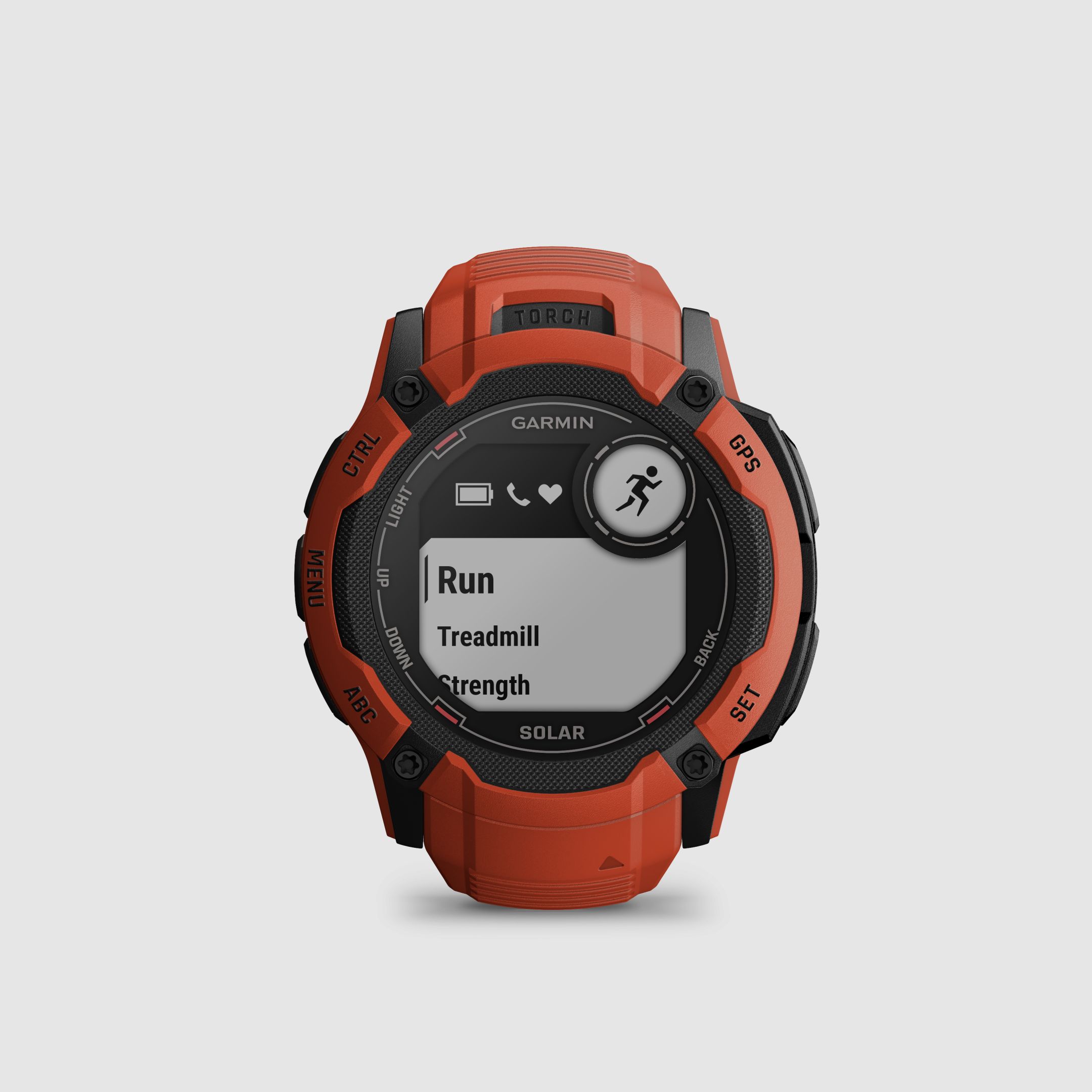 Garmin Instinct® 2X Solar, Rot
