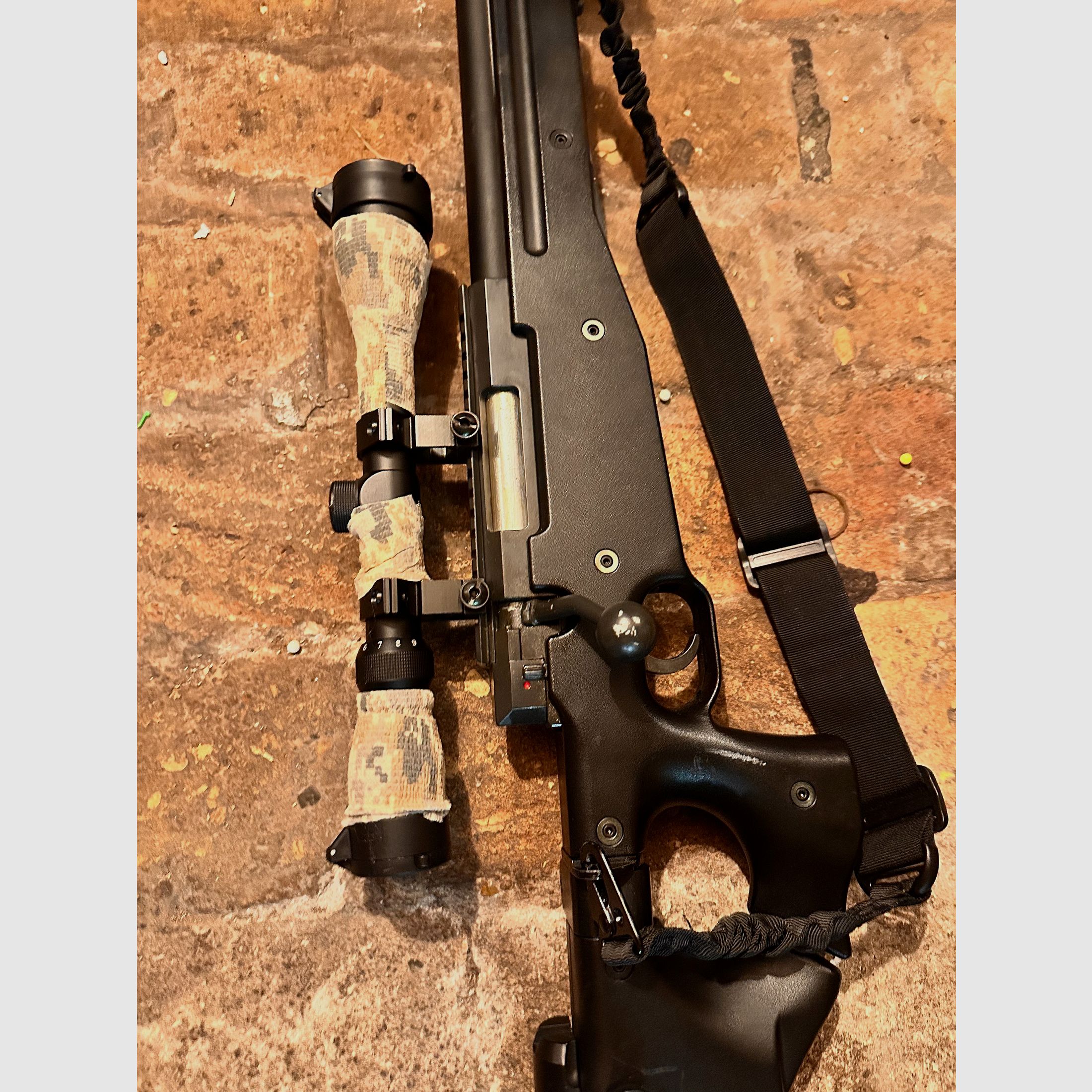 Softair scharfschützengewehr federdruck 