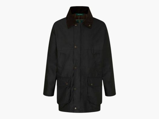 Woskowana kurtka Oxford Blue Countryman Wax Black