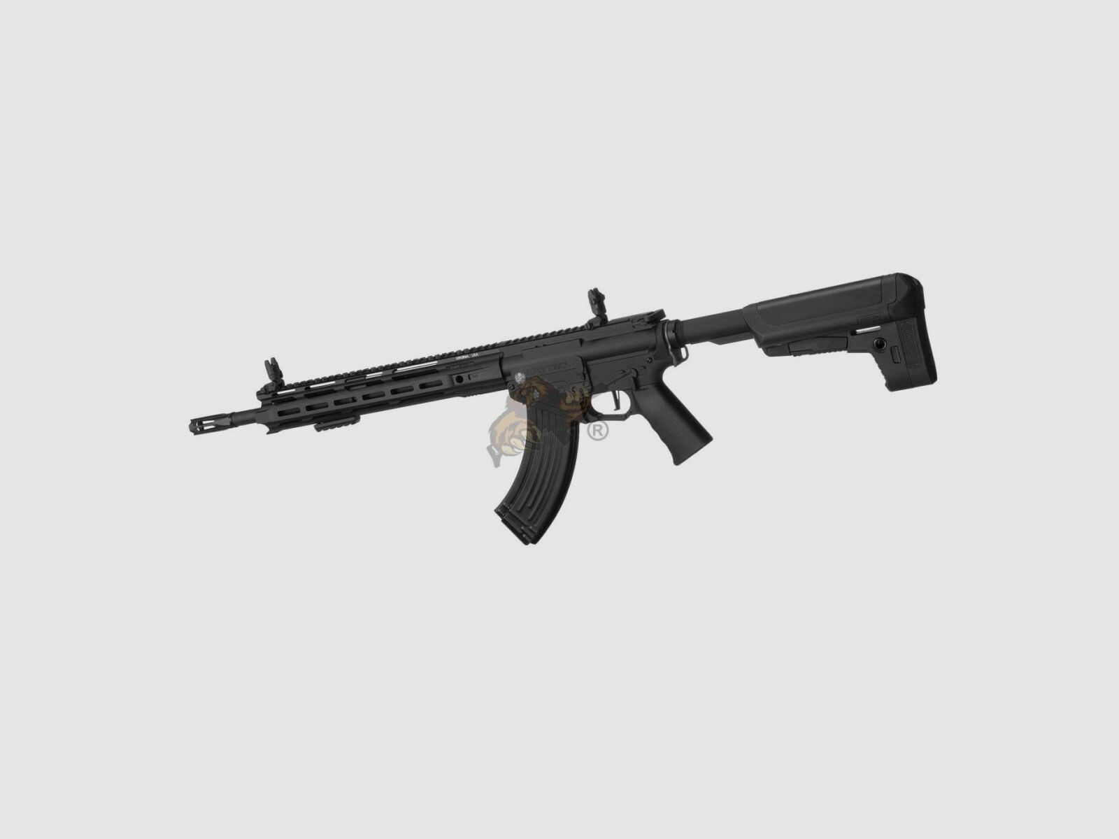 Trident 47 SPR-M in Black Airsoft Free from 18 - S-AEG -F- (Krytac)