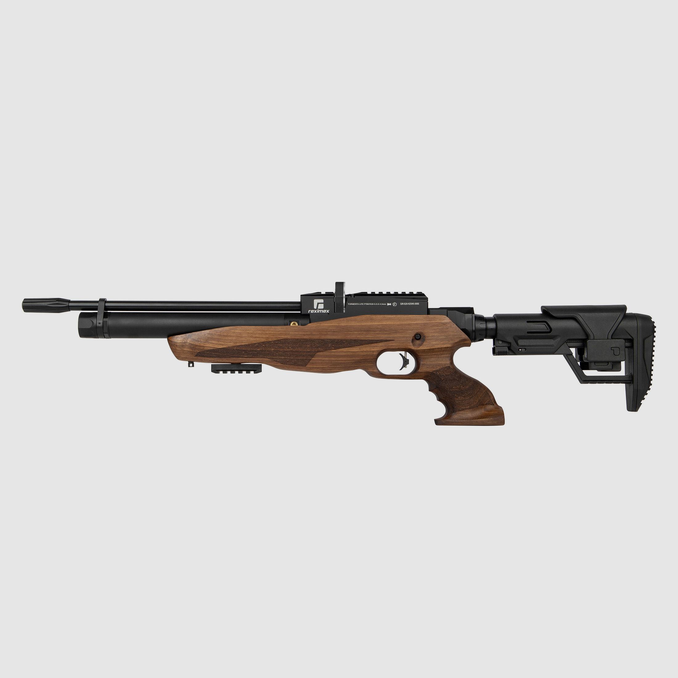 Reximex Tormenta Lite Walnuss 4,5mm - Druckluft Pressluft | PCP