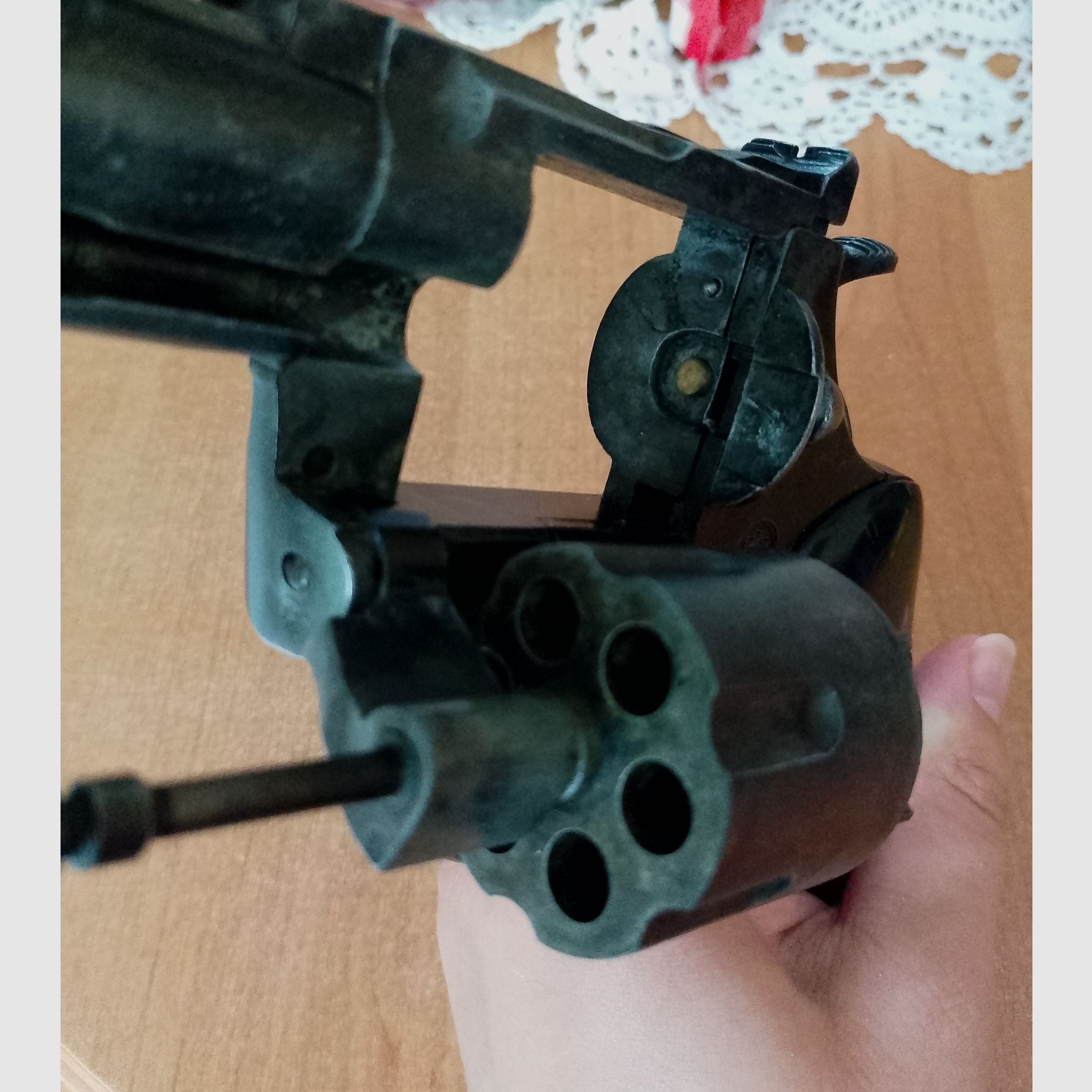 Cuno Melcher ME Magnum im Kal. 9 mm R. Knall im PTB 438