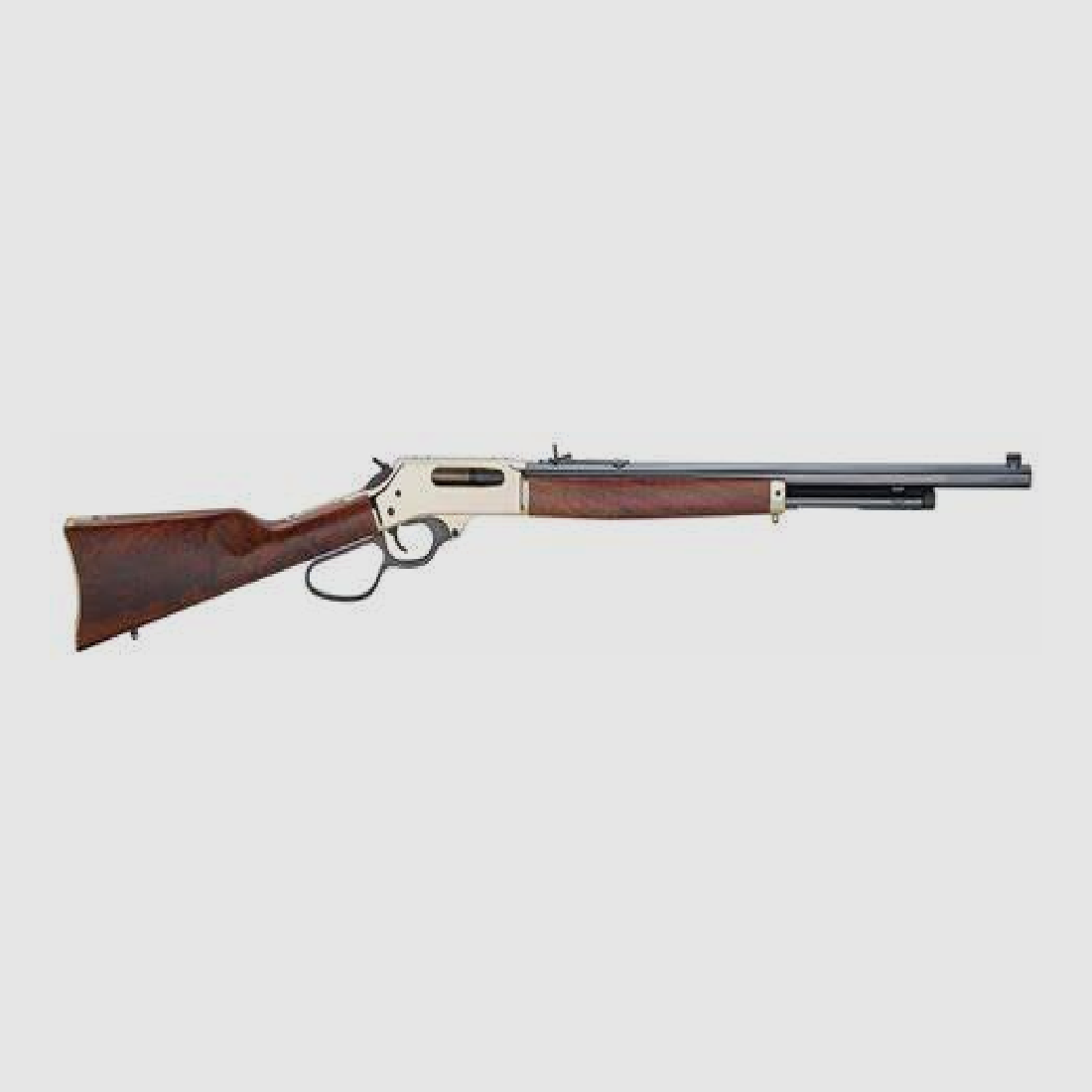 Lever Action Brass Octagon Barrel Rifle cal. .45-70
