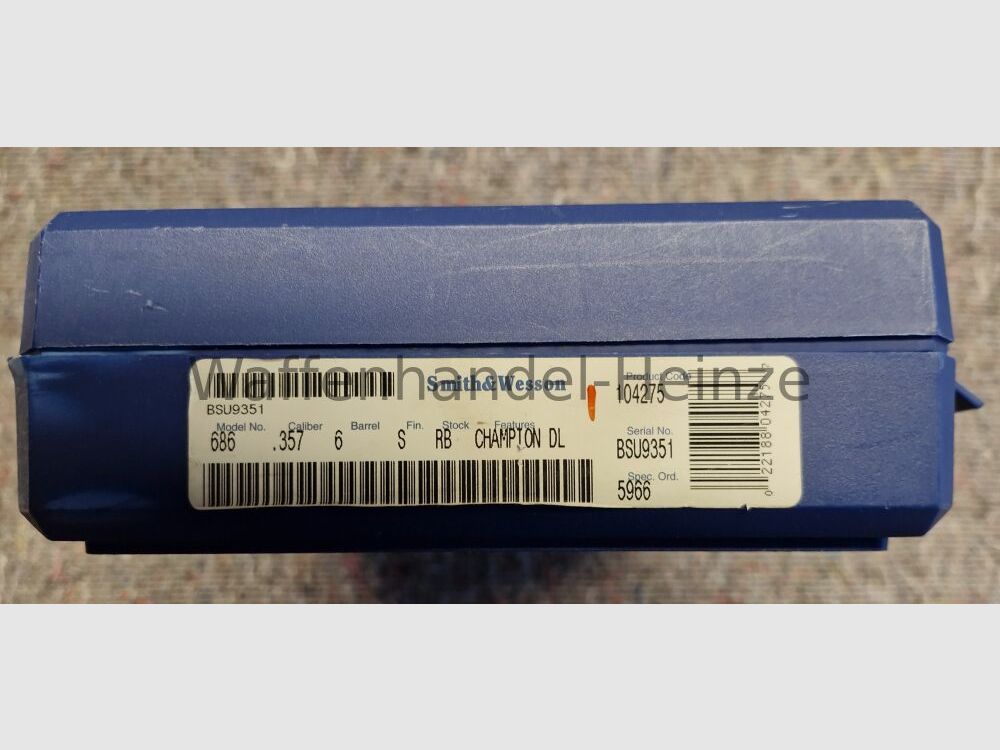 Smith & Wesson 686-4 Target Champion DL