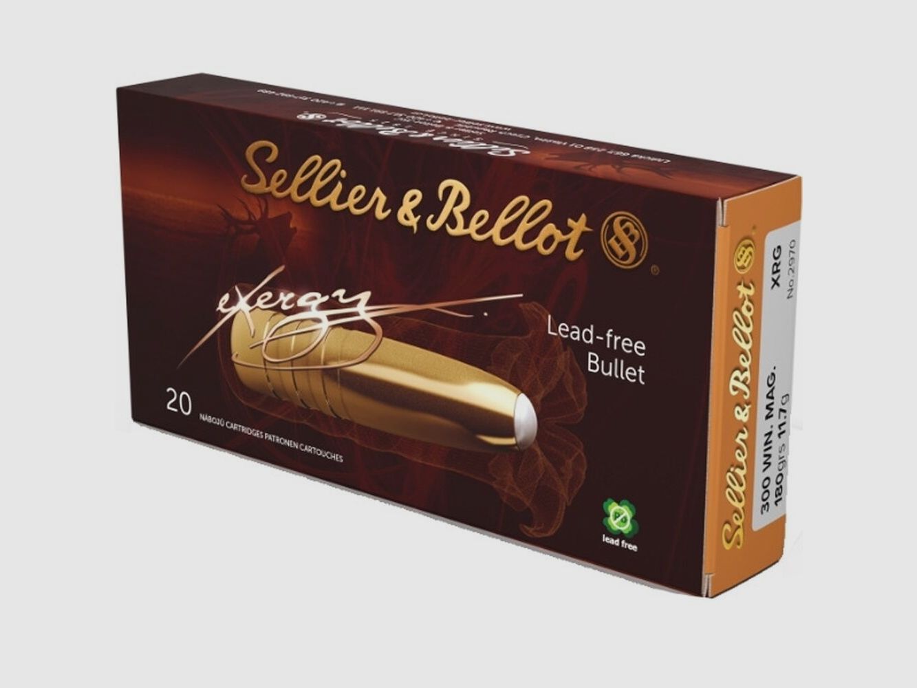 Sellier & Bellot exergy 11,7g / 180grs - 20Stk.