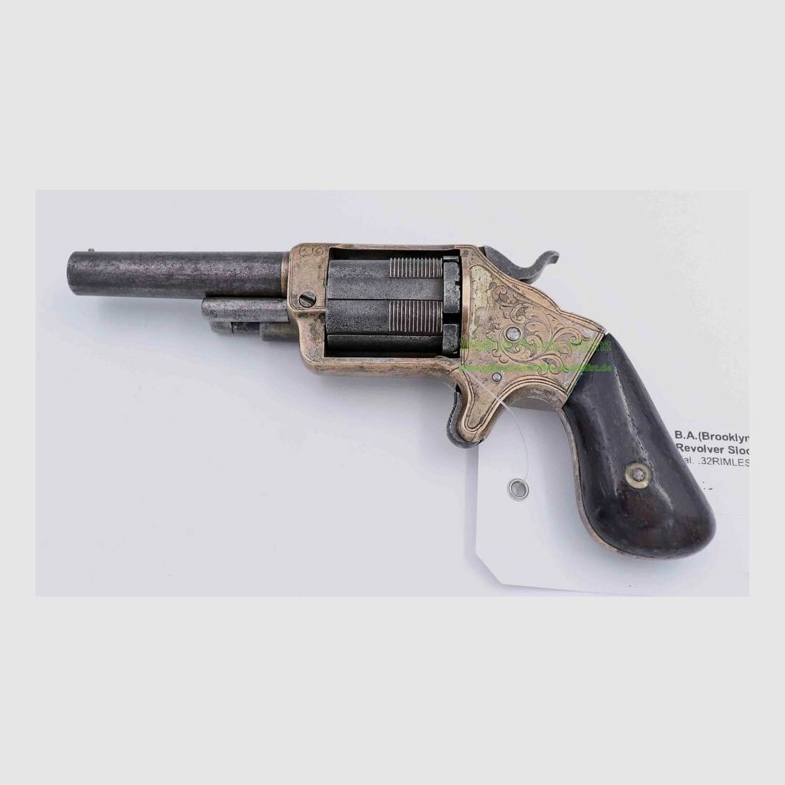B.A.(Brooklyn Arms & Co) N.Y. Revolver Slocum Patent 1863