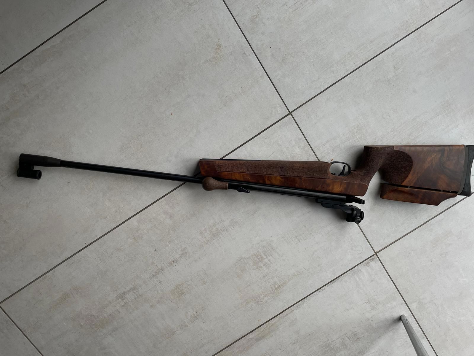 Walther LGR luftgewehr  Seitenspanner 