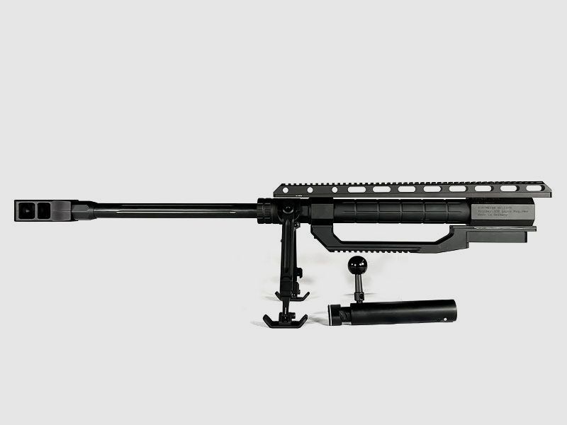 FORTMEIER M2002 interchangeable system for .50 BMG rifle caliber .308 Winchester
