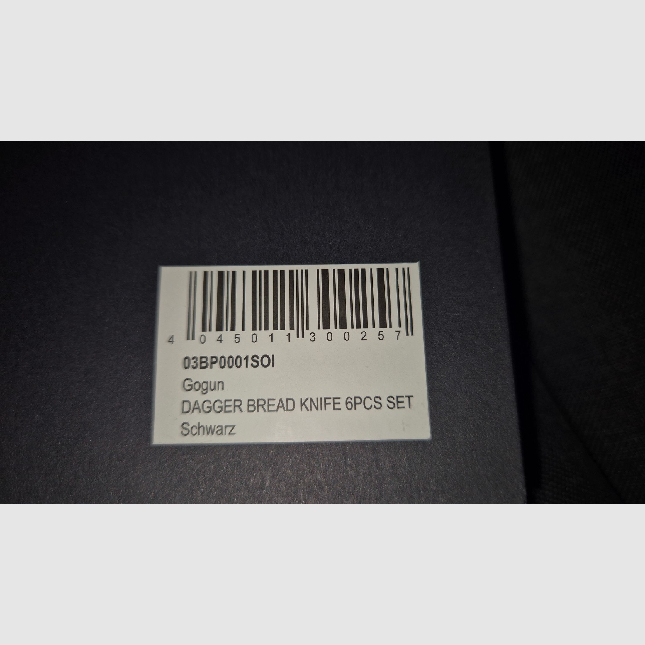Gogun Jörg Sprave set di 6 coltelli da panino