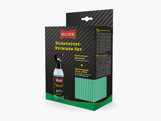 Set de nettoyant en plastique Ballistol