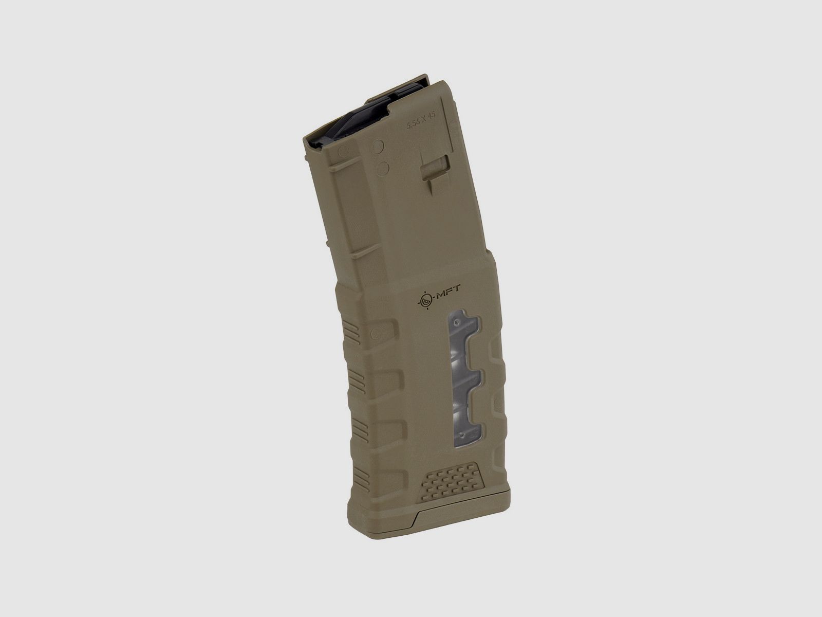 MFT – 30-schots magazijn met venster voor AR15-platform – Window Extreme Duty – EXDPM556-W-SDE, afbeelding 1 van 3