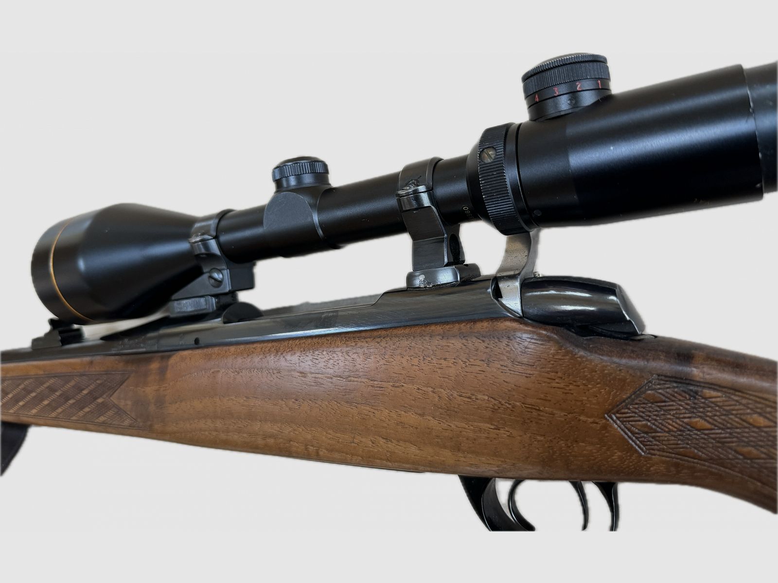 Repetierbüchse BSA Kaliber 7mm Rem. Mag. mit Zielfernrohr