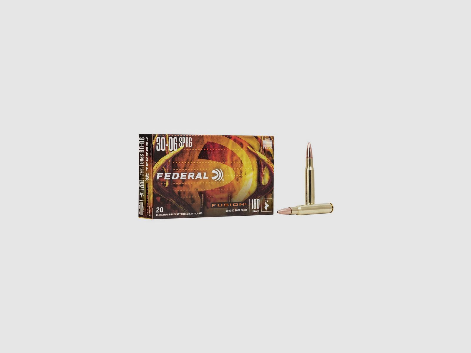 Federal Fusion Patronen 30-06 Spring / 180 Grain