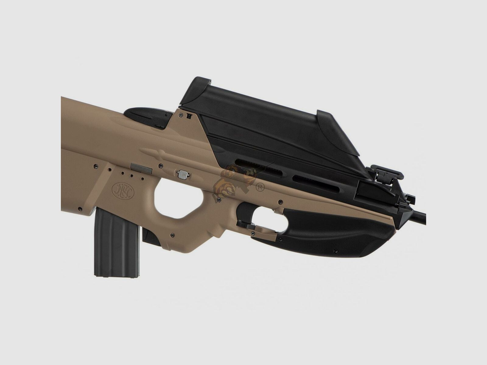 G&G FN F2000 Hunter Edition with ETU + Mosfet FN Herstal licensed version - in Desert Airsoft S-AEG free from 18