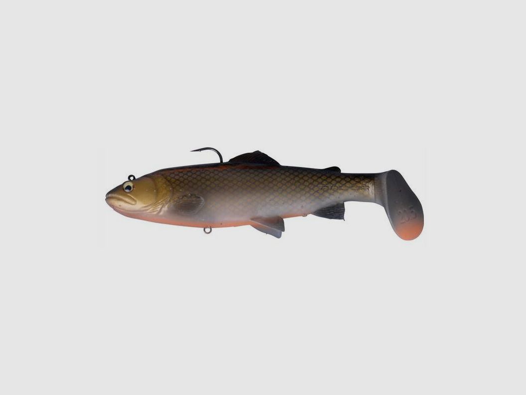 Savage Gear 3D Trout Rattle Shad 20.5 cm 98 g – slow sinking, Dirty Roach