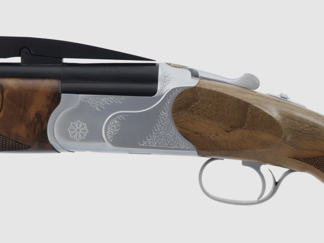 Fucile sportivo Huglu TRP DLX argento sinistro