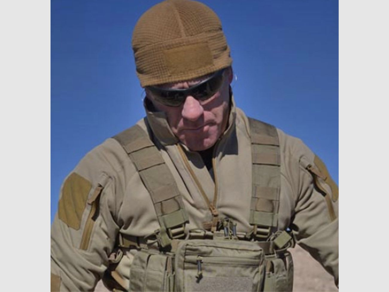 HELIKON-TEX RANGE BEANIE CAP® GRID FLEECE  OLIVE