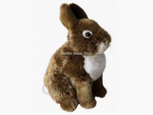 Plüschtier sitzender Hase 20cm