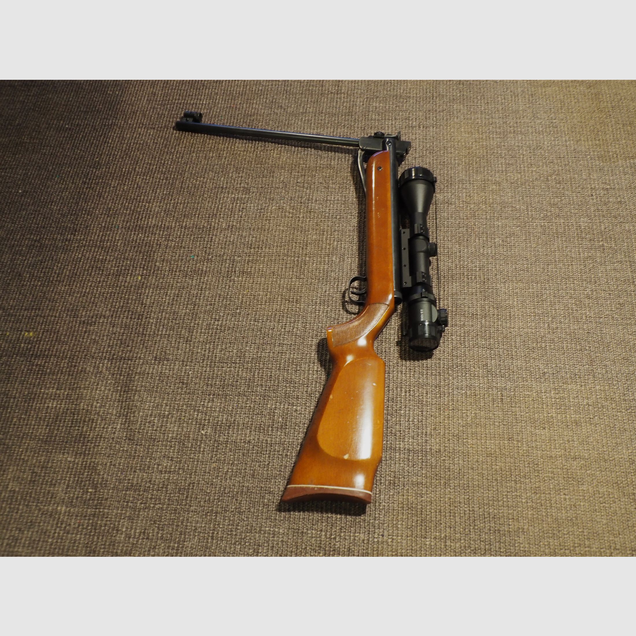 Jagdliches Weitschuss Luftgewehr, DIANA 35 C mit Zielfernrohr mit 2.5-10x50