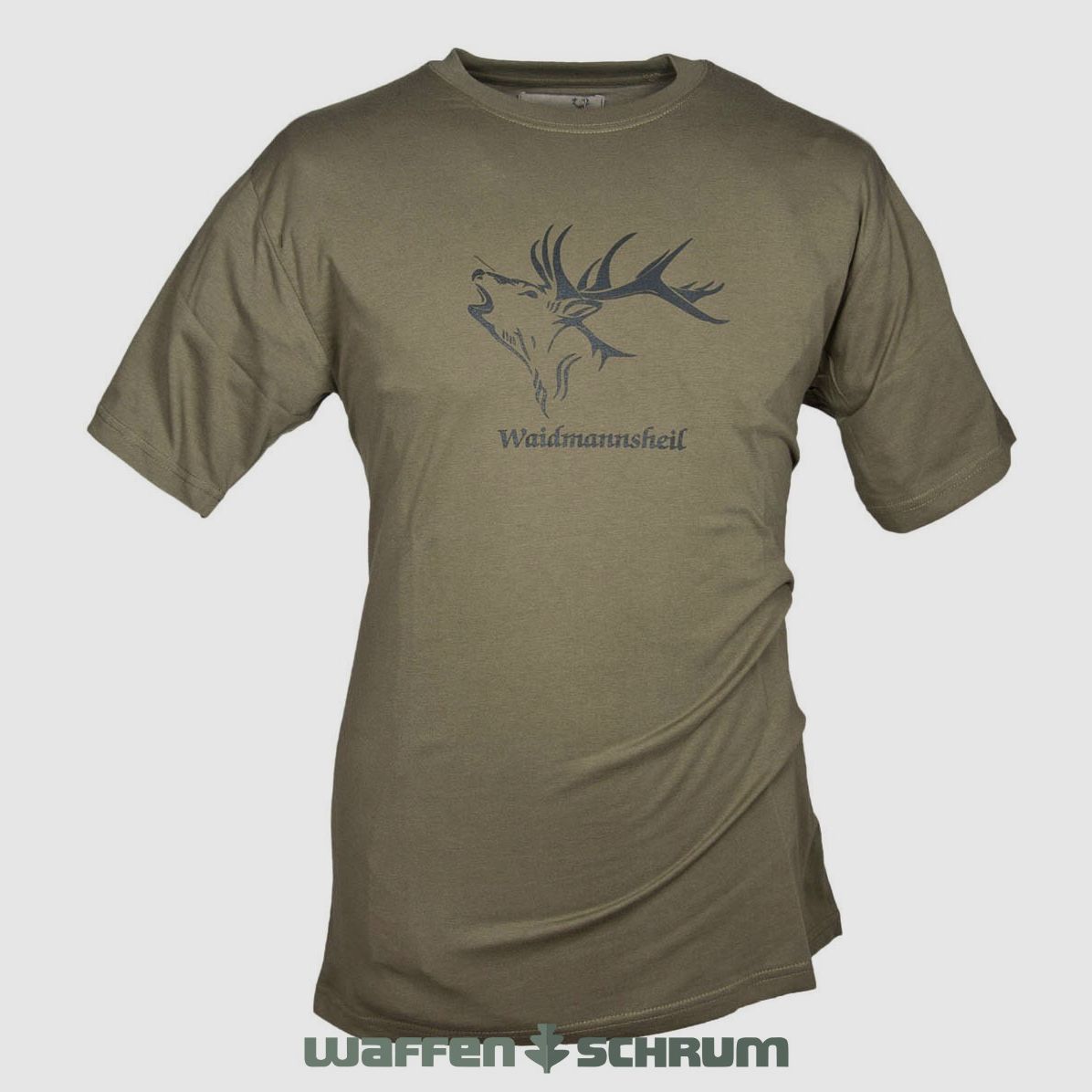 Hubertus T-Shirt Hunter's Greeting reed