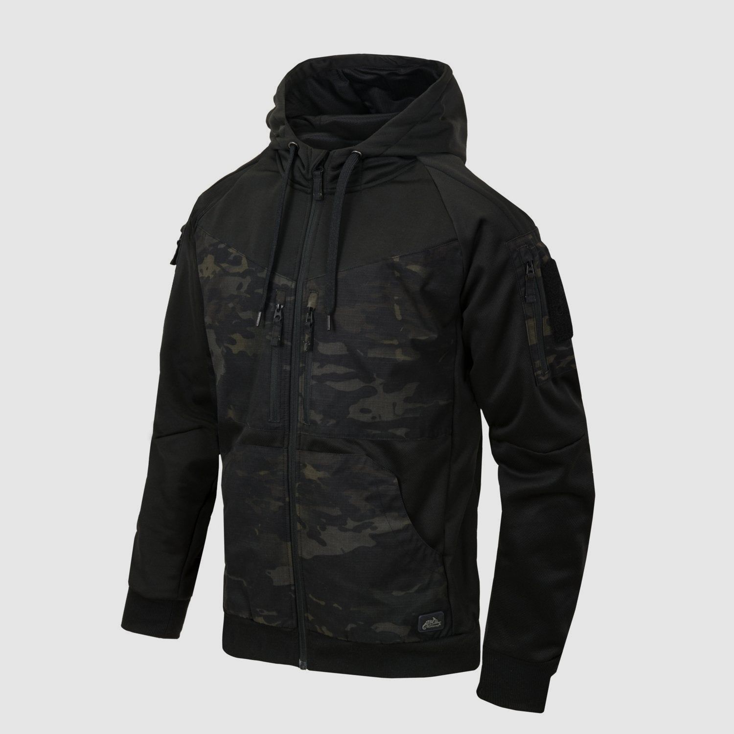 Helikon-Tex Rogue Hoodie (FullZip)® - Black-Multicam, Bild 17 von 17